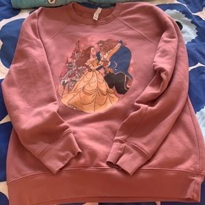 Disney Get It Creations Beauty and The Beast Crewneck Sweatshirt